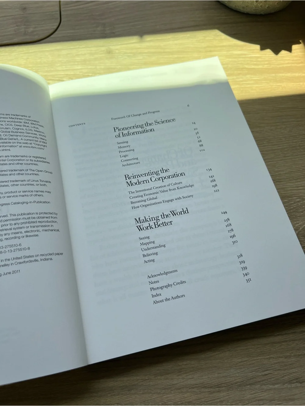 Making the World Work Better: IBM 100 Year History Paperback Business Tech Book